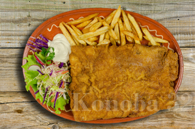 Becka snicla sa pomfritom i tartar sosom